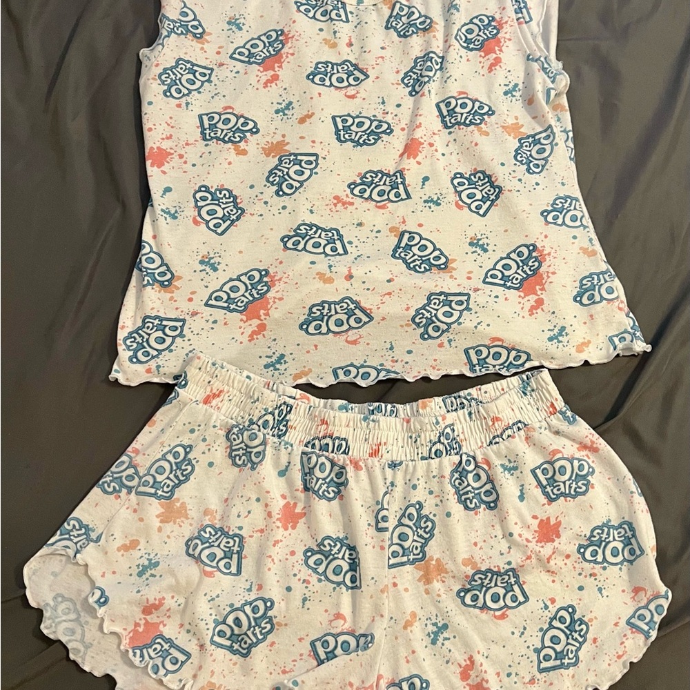Pop-Tarts Print Pajama Set Women’s Medium